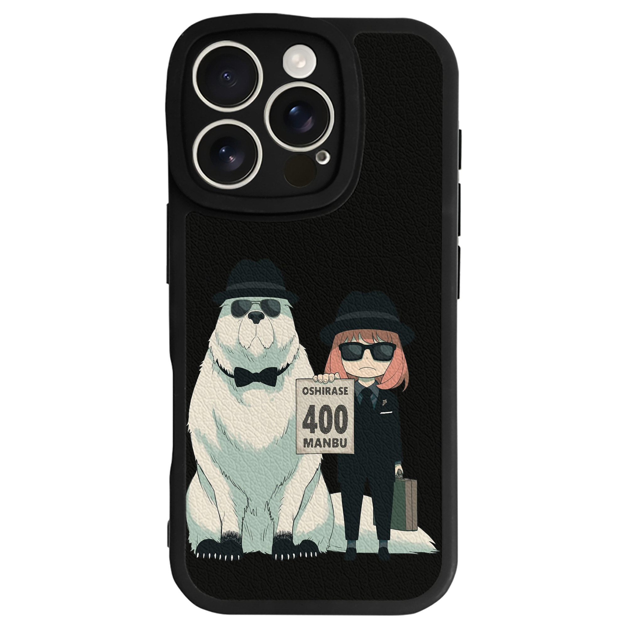 （画像用） SPY×FAMILY间谍家家酒 【iPhone 16シリーズ対応】シリコンスマホケース（レザー調） 材質：シリコン